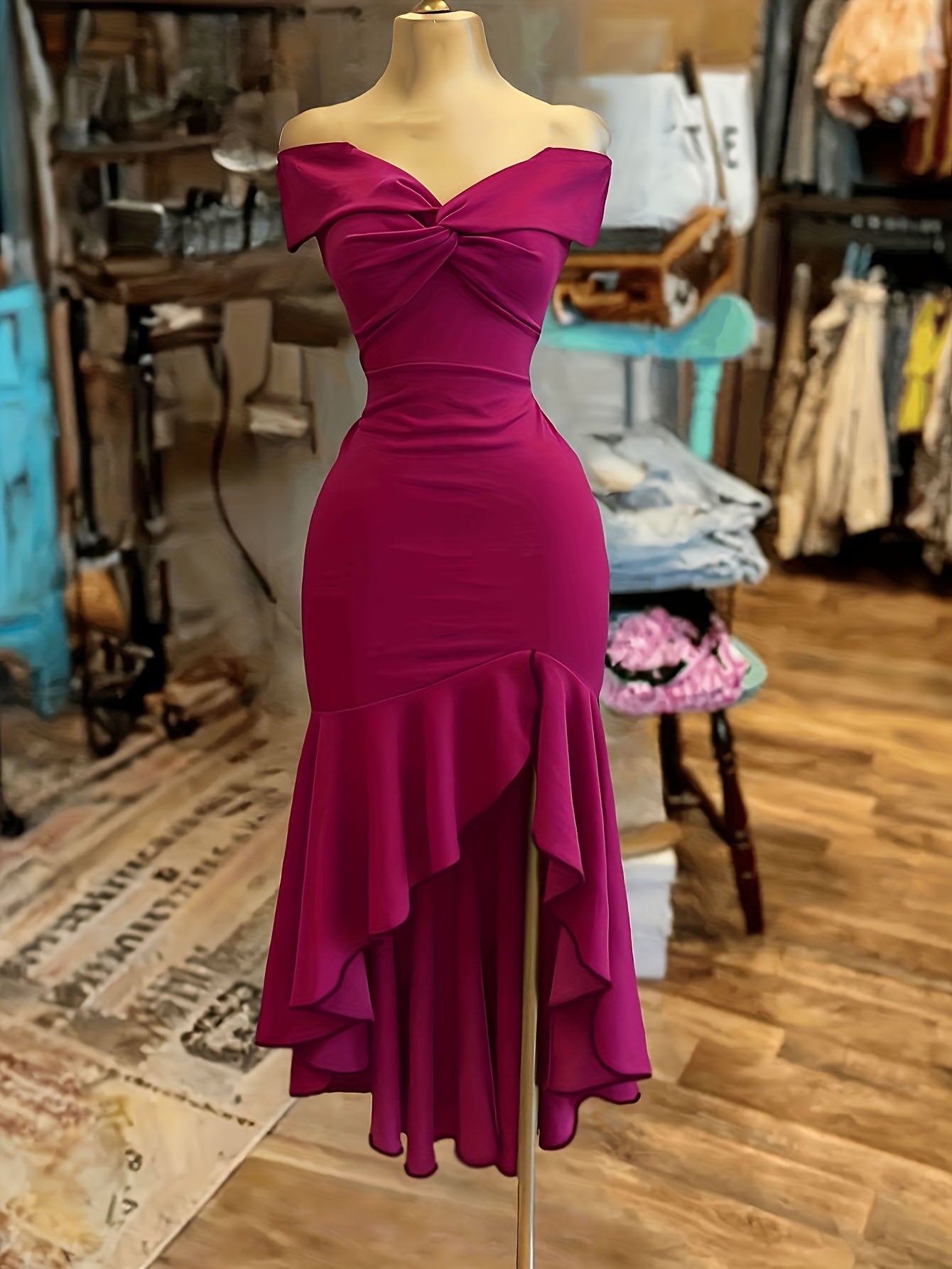 Calysara - Robe féminine allure sophistiquée