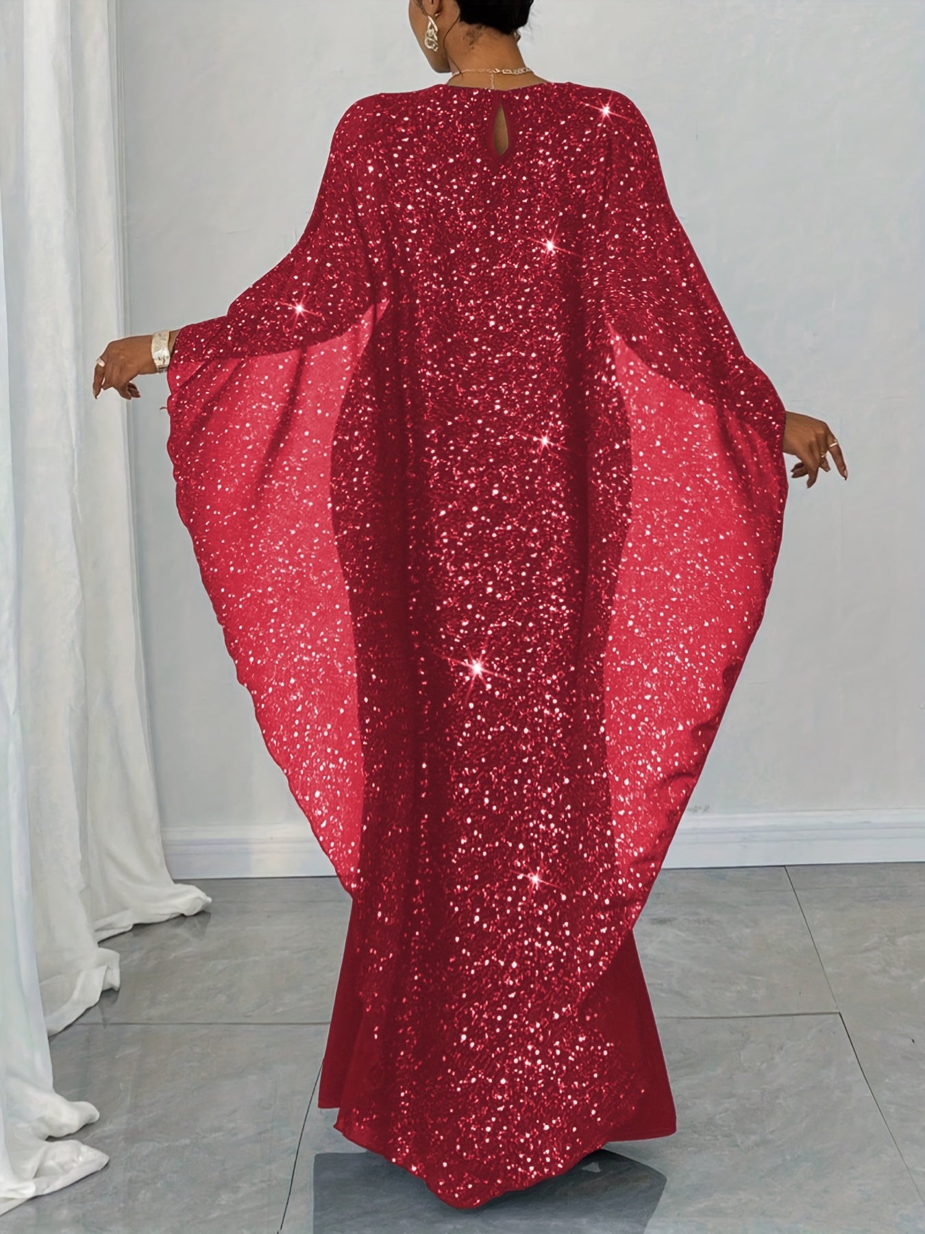 ECLYSSA – Robe gala bleu nuit XXL