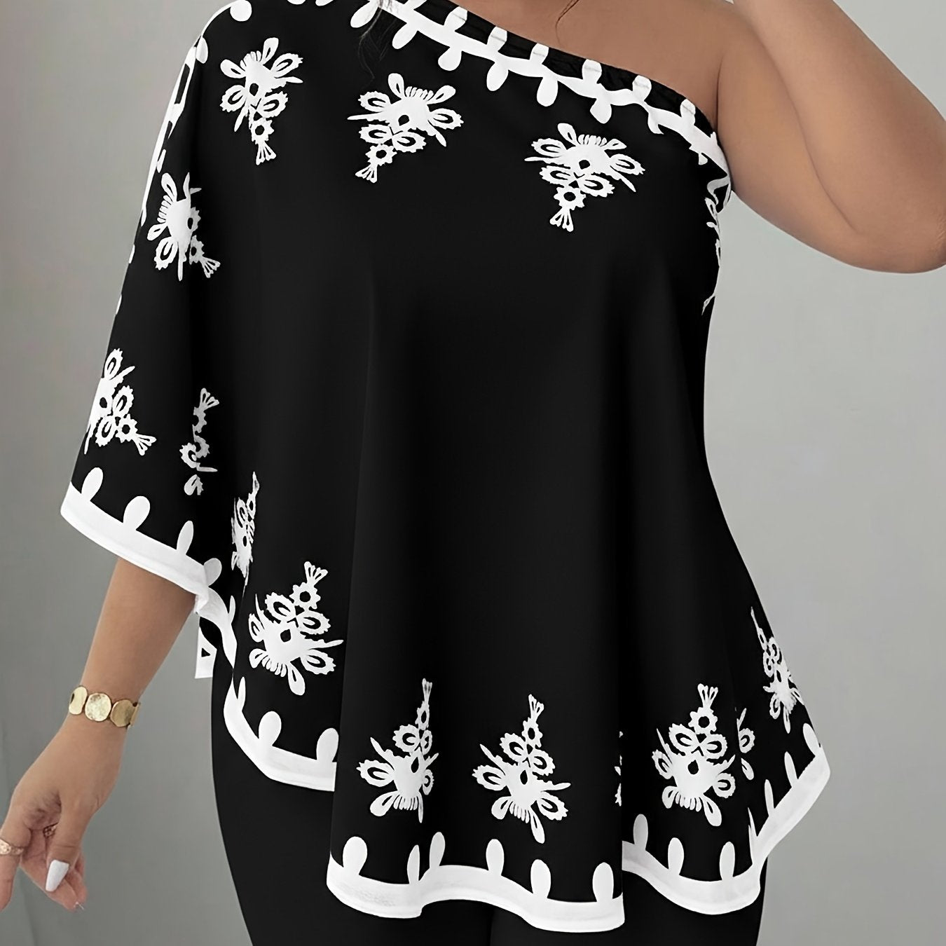 Roselyne - Haut élégant coupe structurée