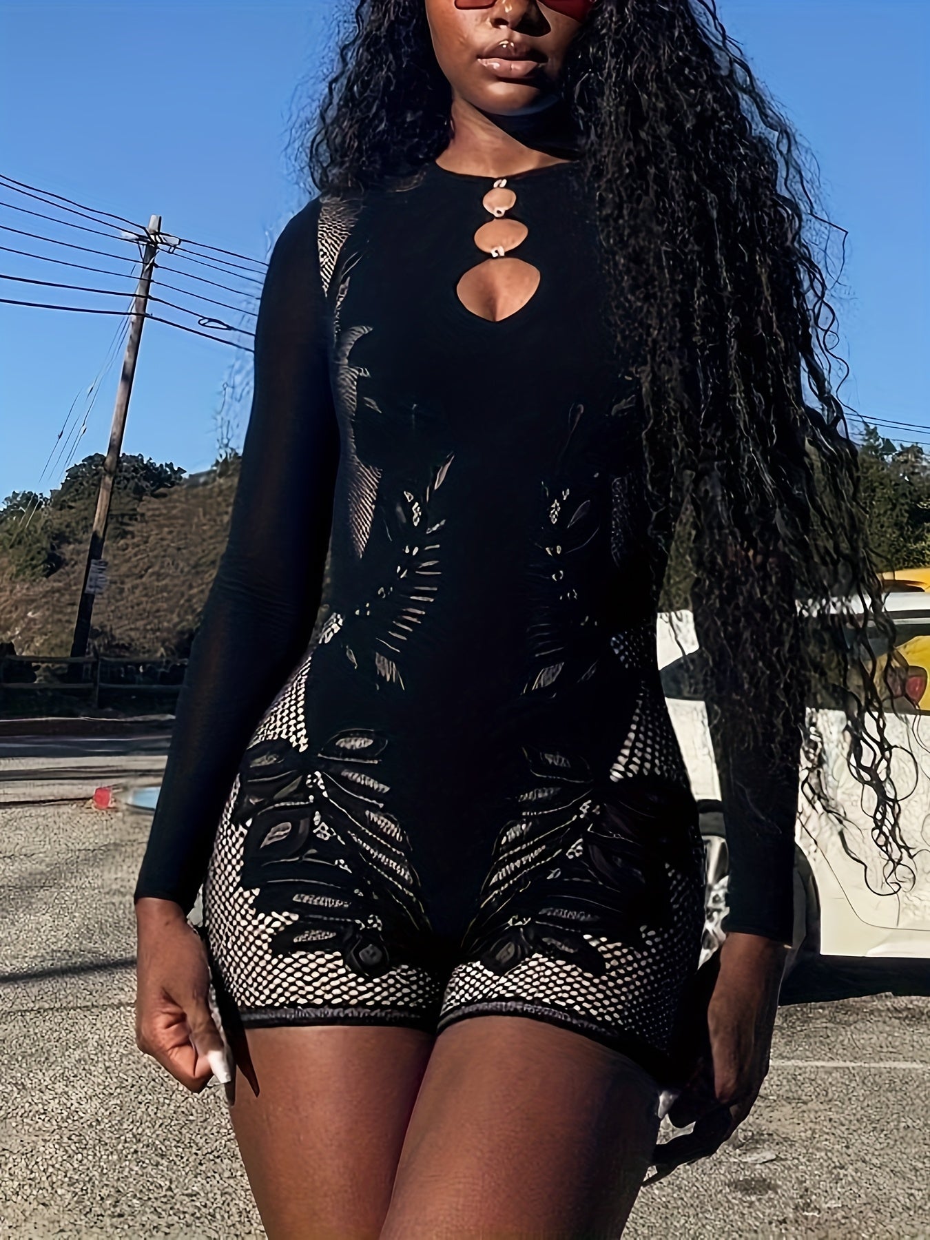 Crummer - Shorty sexy en maille