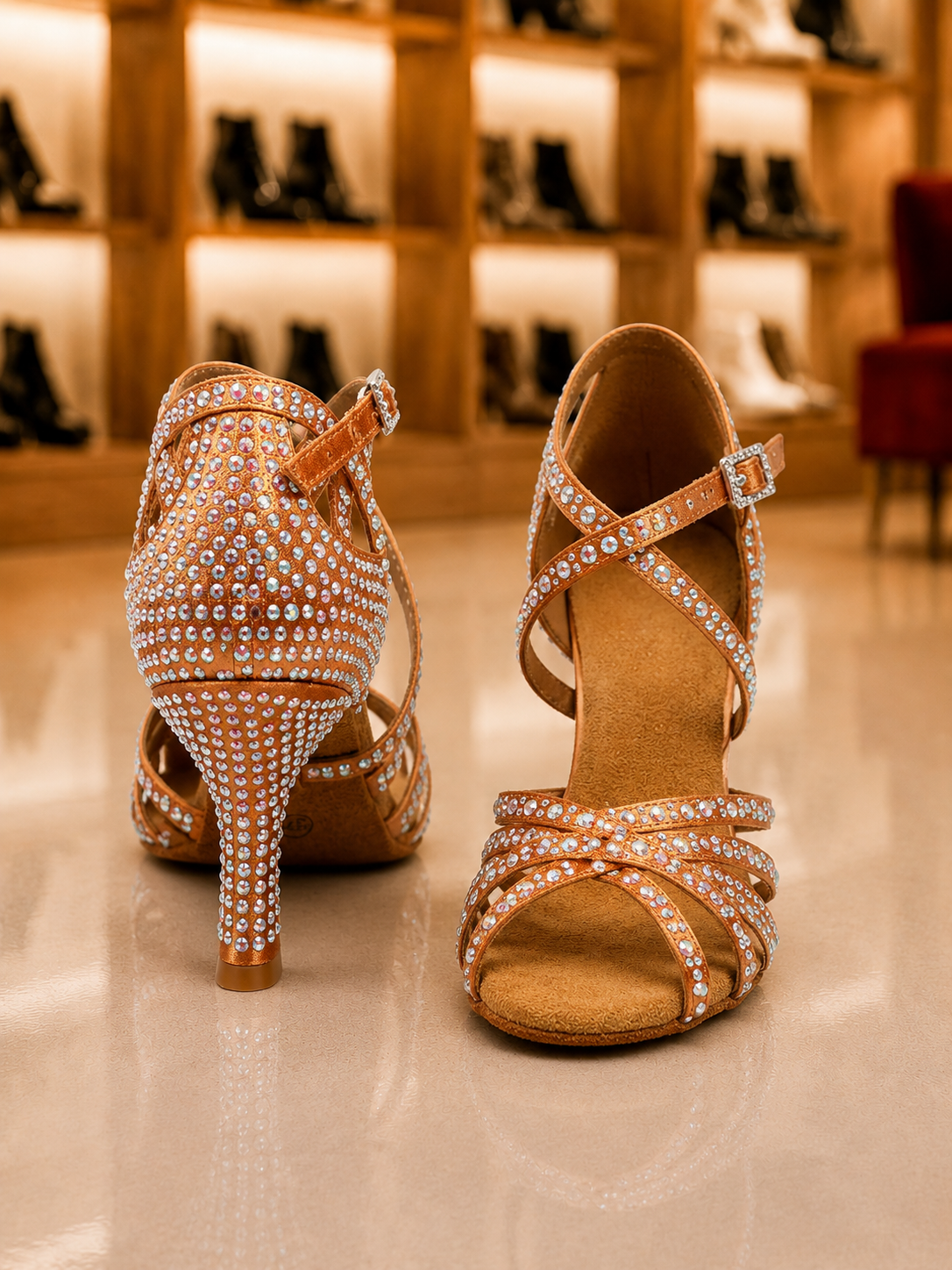 Luminessa - chaussure latine personnalisable