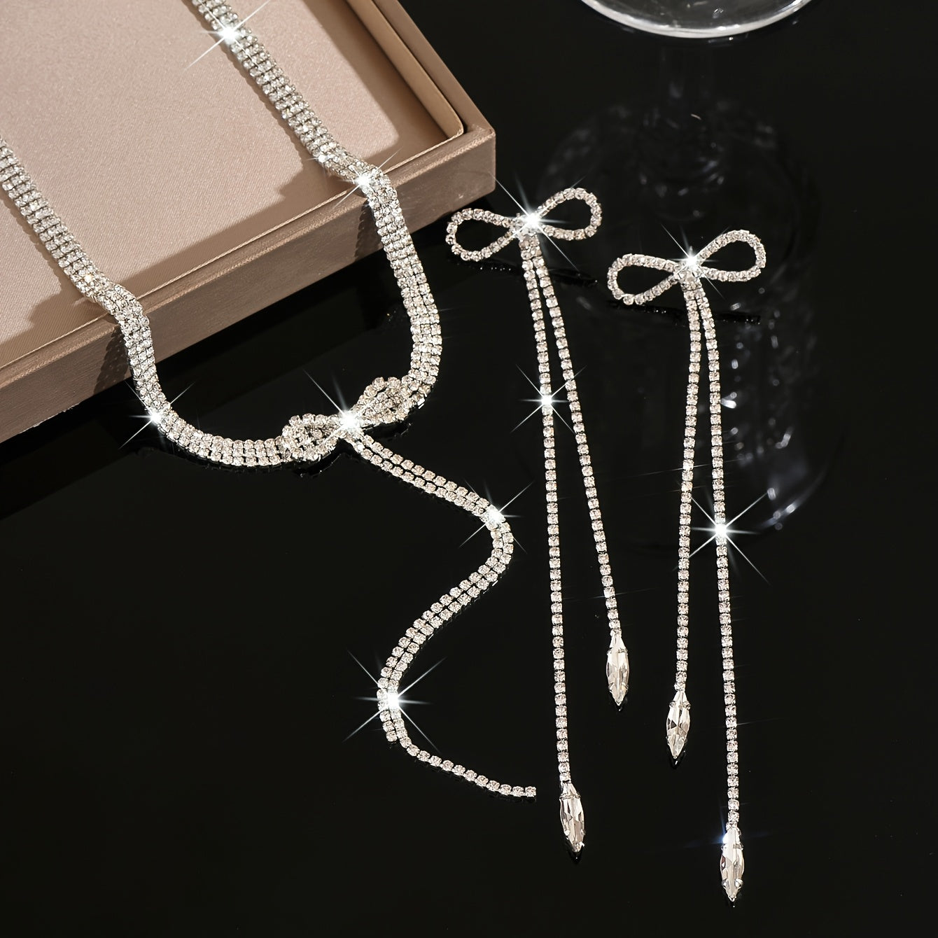 Roséclat- Ensemble bijoux