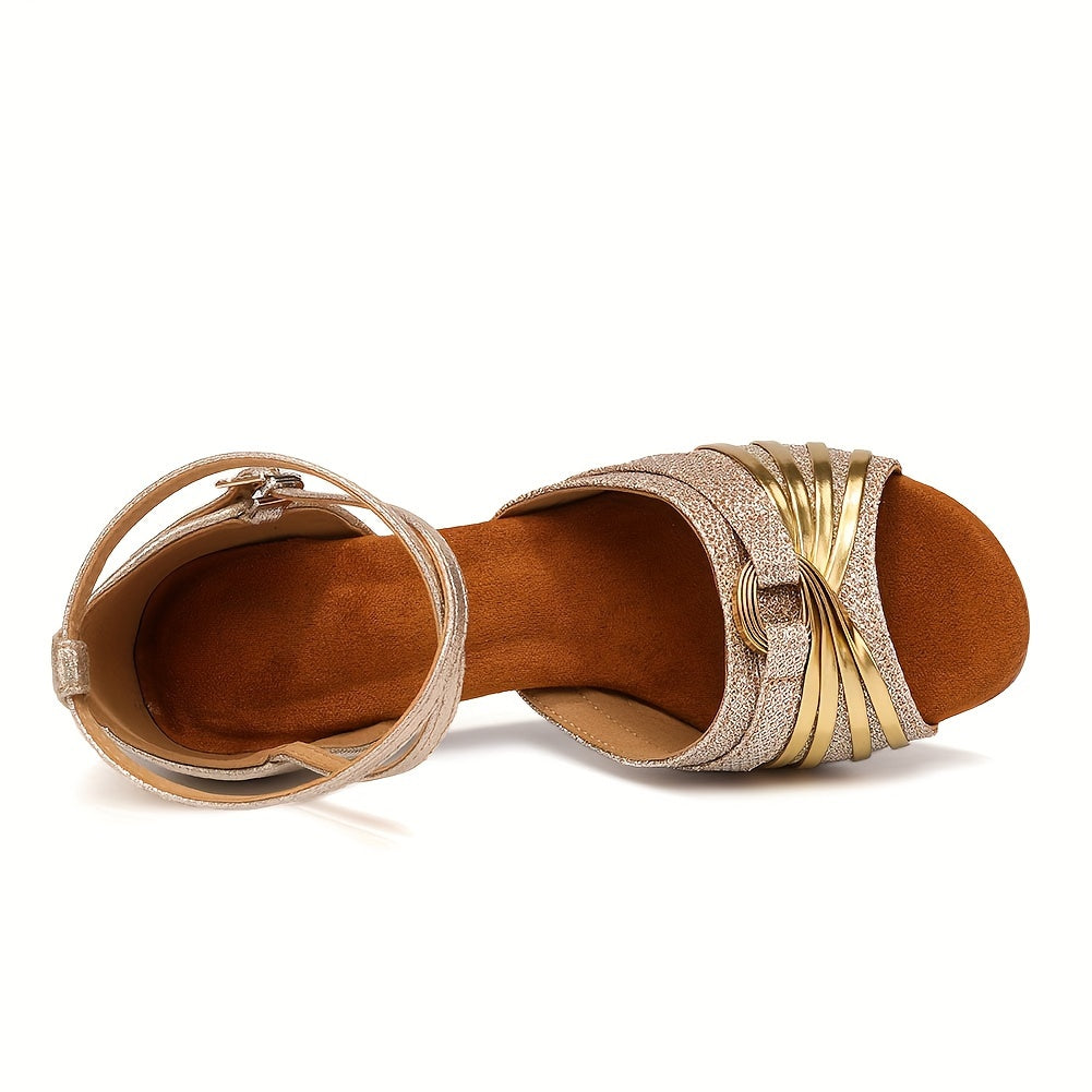 Tatiana- Chaussure danse latine RUBBER /7cm