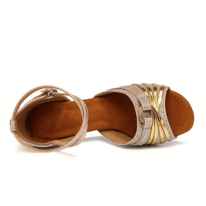 Tatiana- Chaussure danse latine RUBBER /7cm