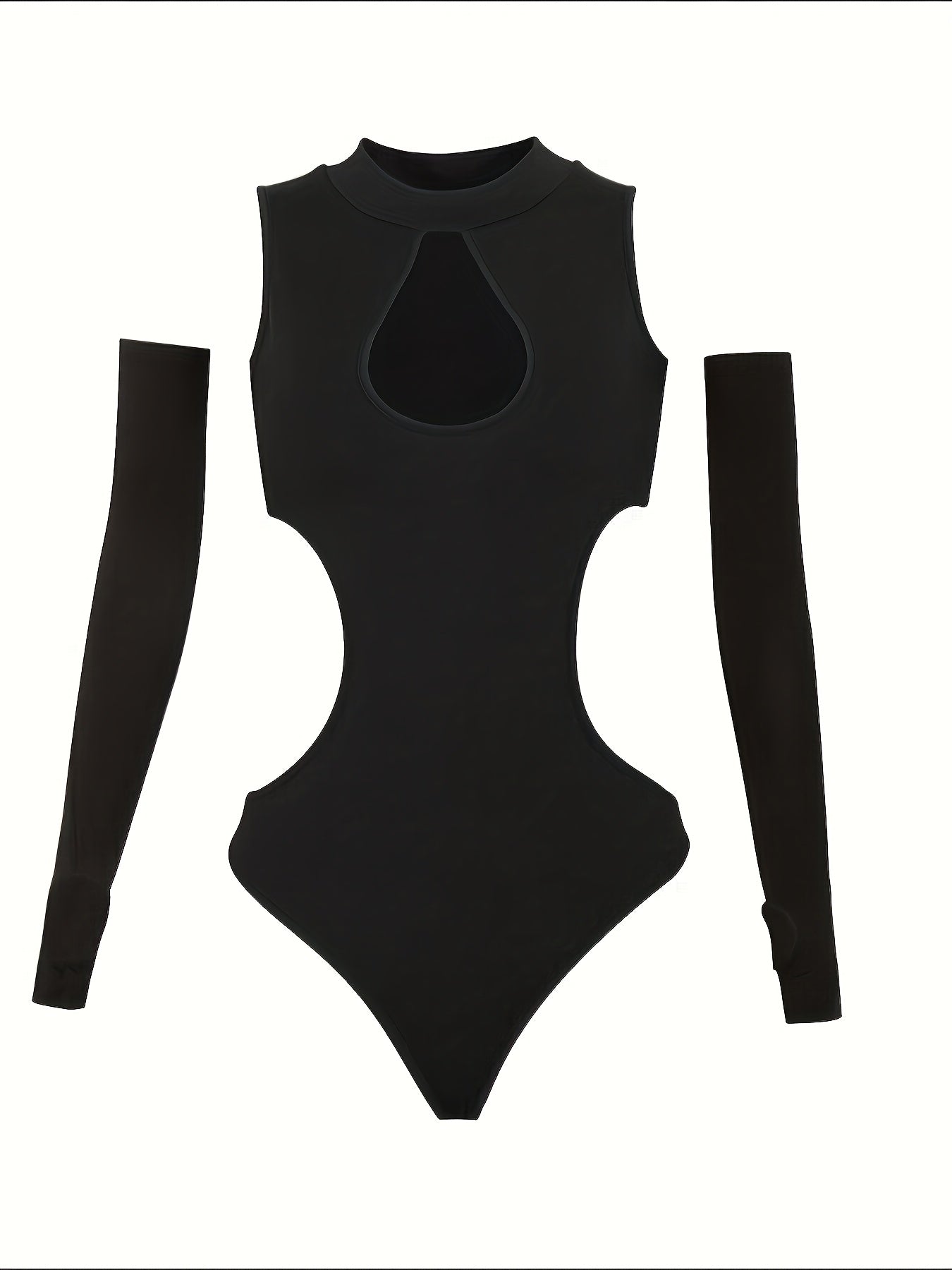 BlacCut-Body stylé avec manche