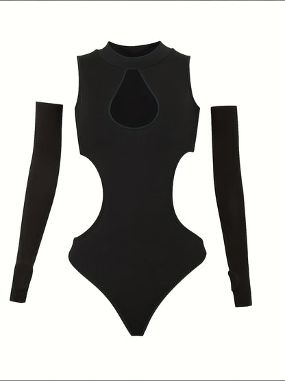 BlacCut-Body stylé avec manche