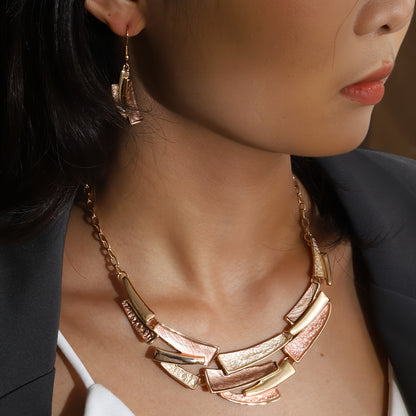 Lien Vintage- Un set géométrique boho chic