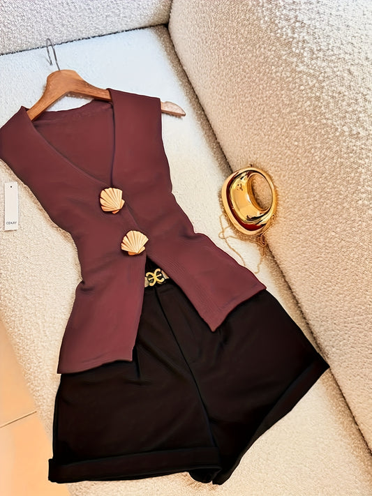 Soline - Haut fluide allure sophistiquée