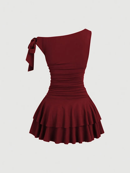 Eliane red- robe short sexy S au XL