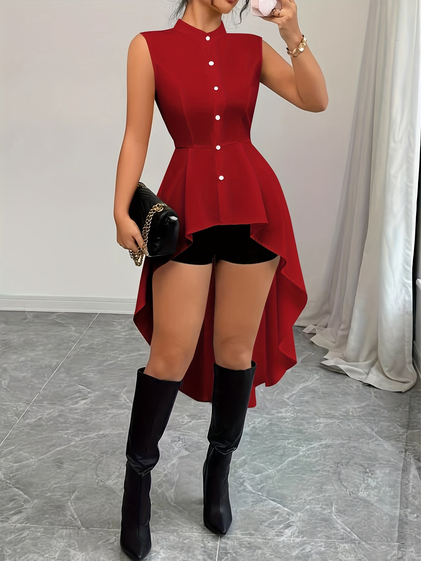 Hélorya - Robe chic silhouette raffinée