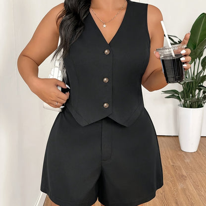 Florence - Short chic coupe structurée