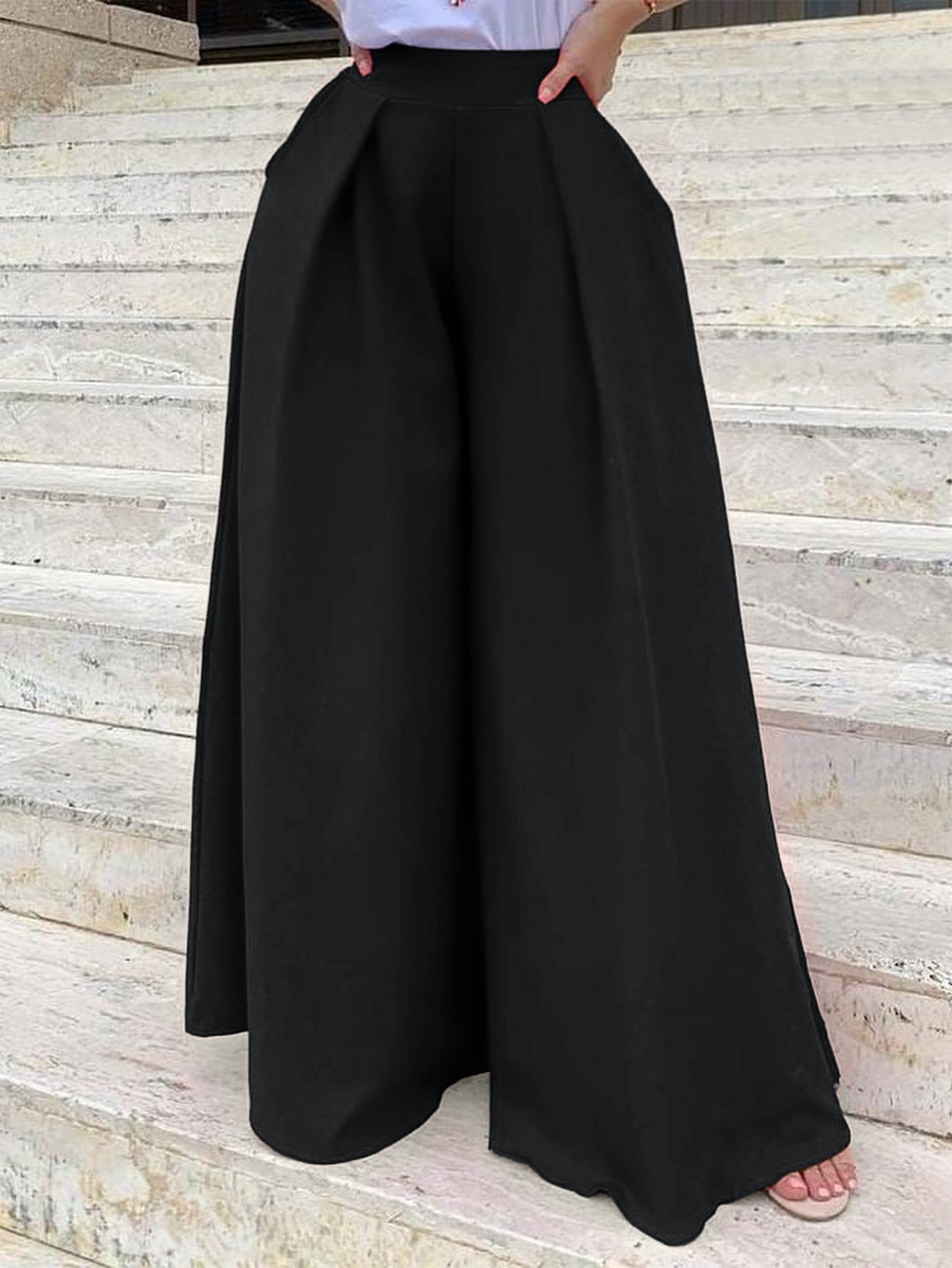 Pascale- Pantalon structuré silhouette élancée