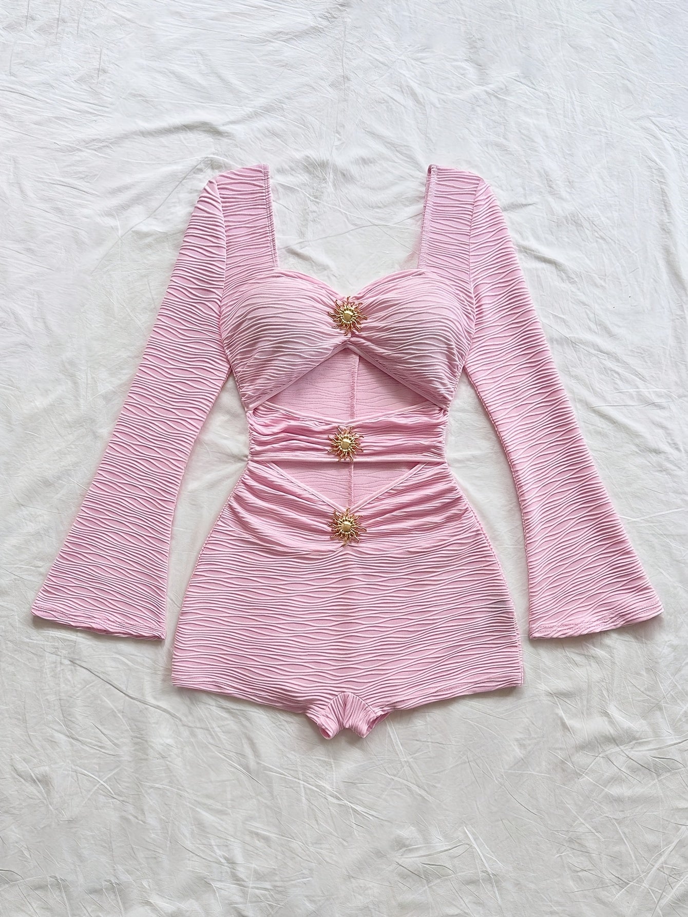 Pinkia- Ensemble short rose S au XL