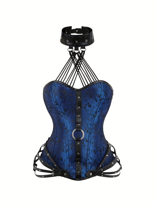 Corsika Lux -  Corset sexy ras de cou style Gothique