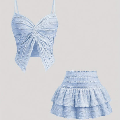 Juliette- Ensemble Jupe+haut XS au L