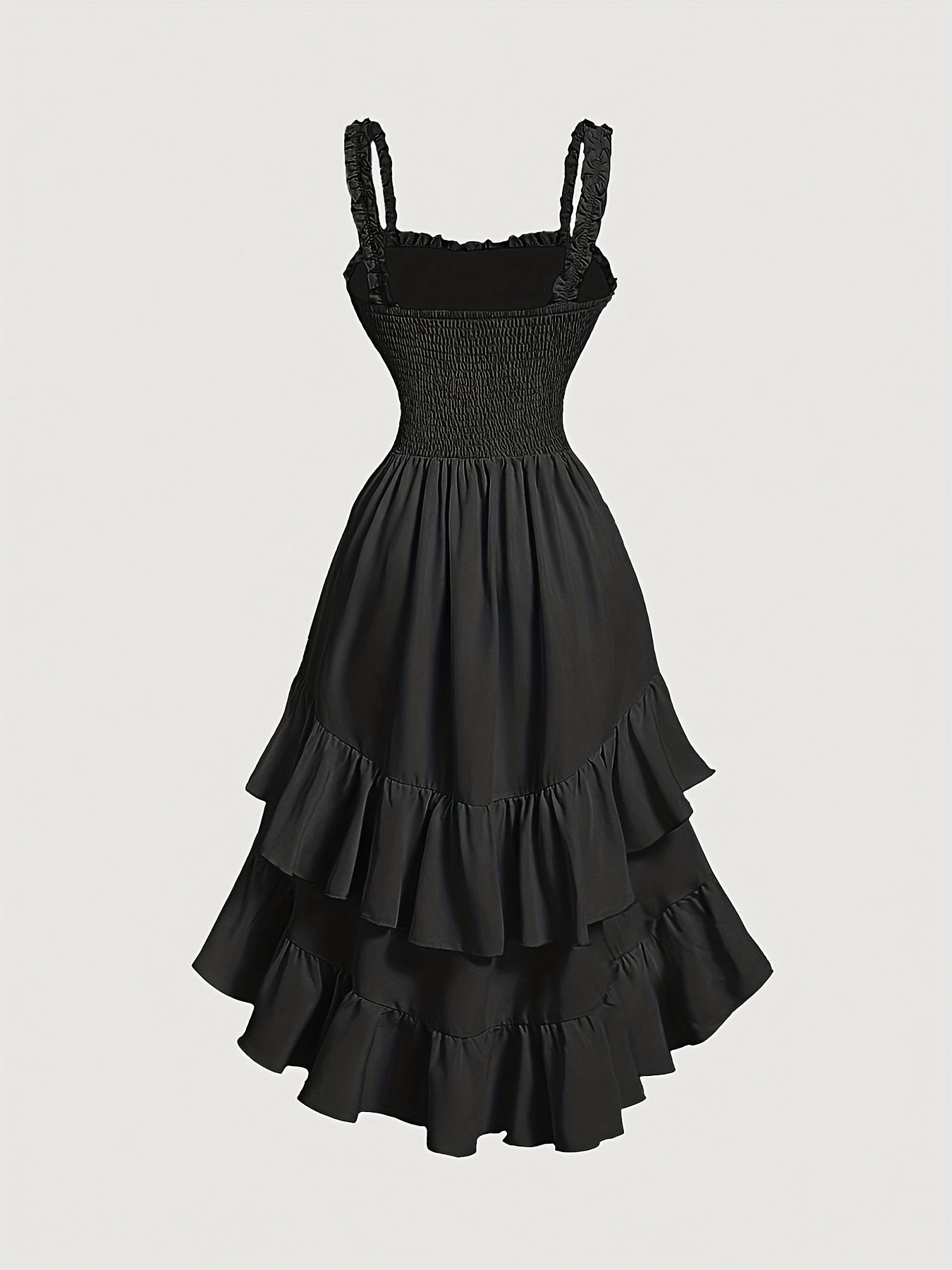 Perta-Robe longue latine élégante sans manches