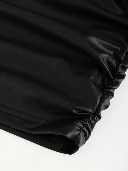 Versatilia-haut sémili cuir sexy