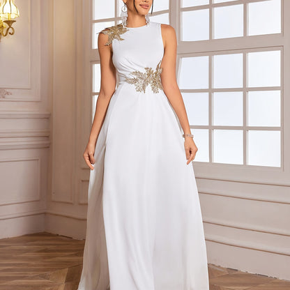 VERDISSIA – Robe longue  brodée