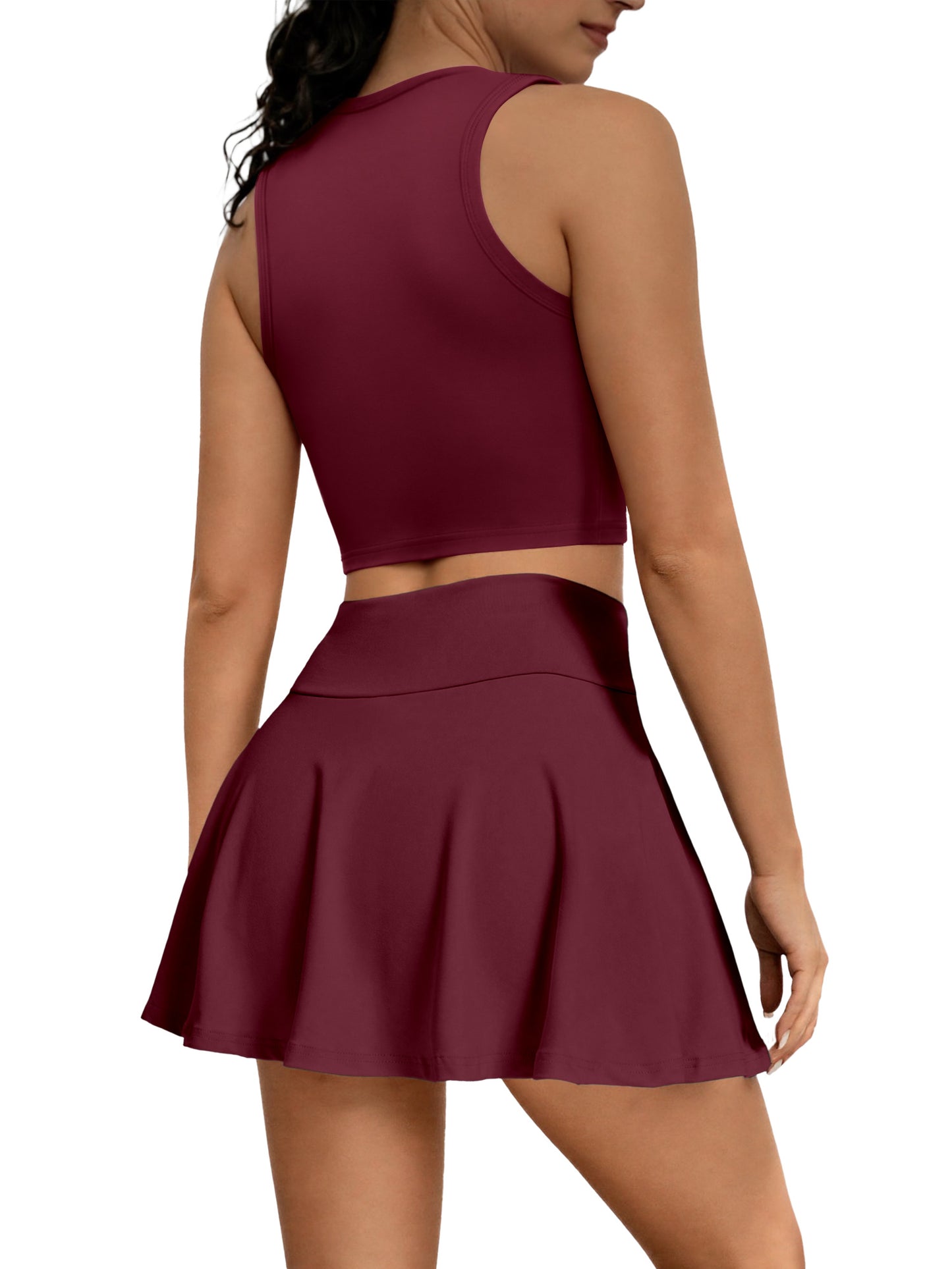 Twin- Ensemble 2 pieces jupe short/haut