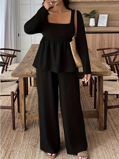 Pia - Pantalon élégant allure moderne