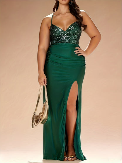 Sirène Émeraude – Bustier vert, coupe sirène- Grande Taille