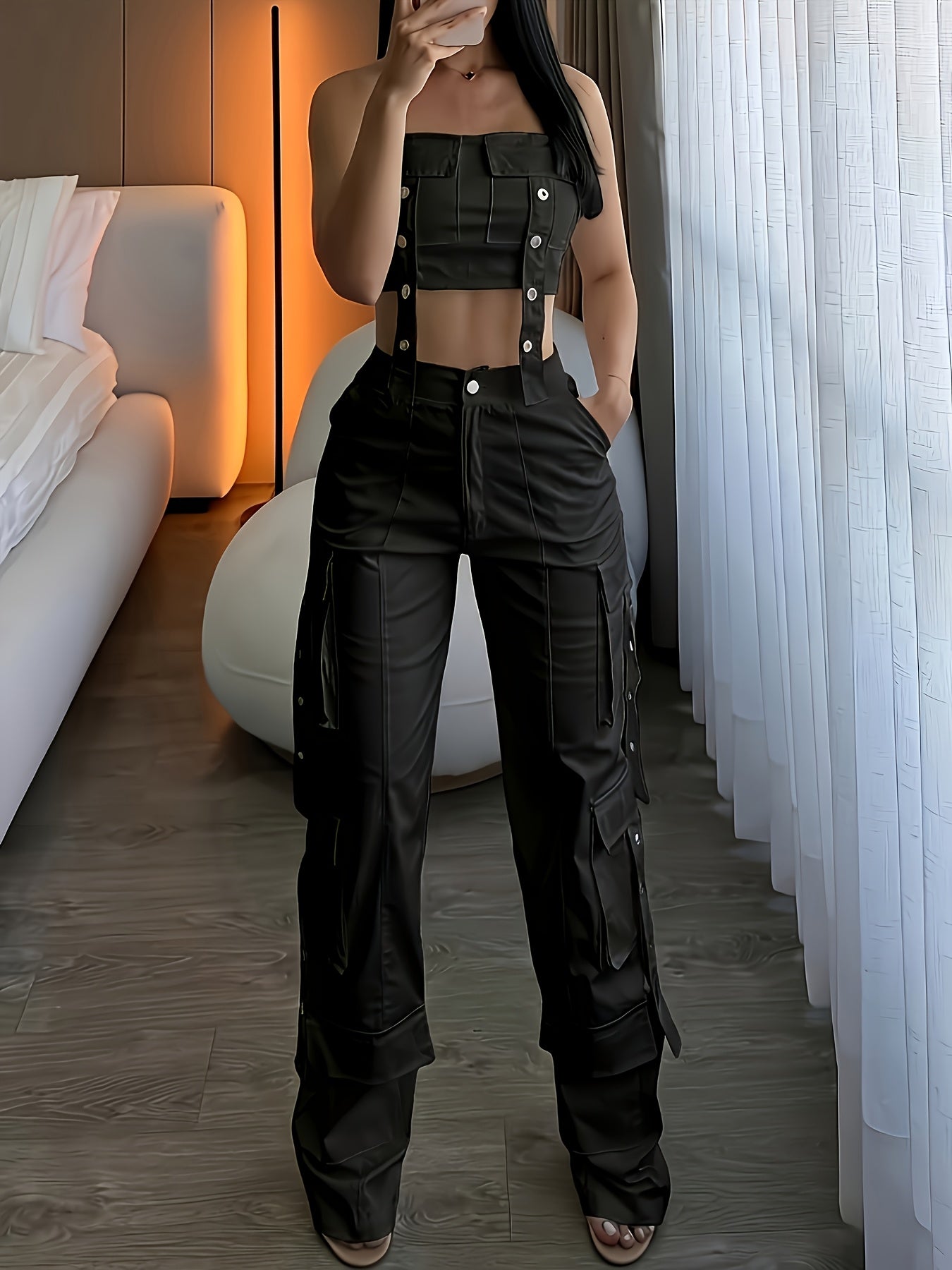 Soryn - Pantalon fluide silhouette raffinée