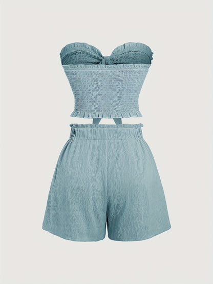 Patricia - Ensemble Short élégant allure moderne