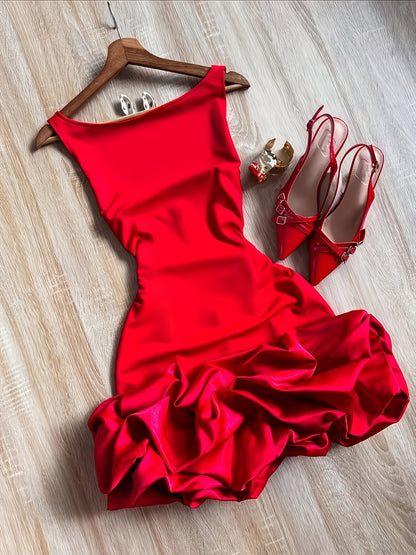 Orlla Jupe short élégante Orella Femme à col rond dors