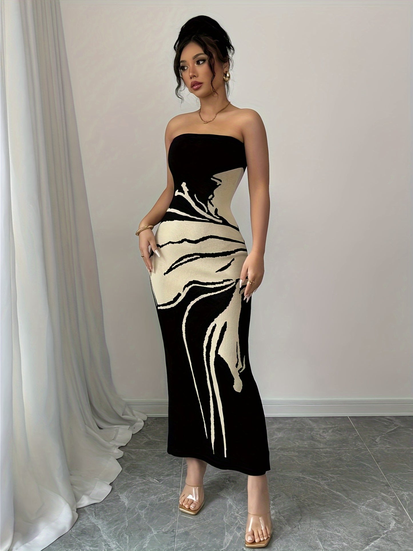 Loryvane - Robe féminine allure sophistiquée