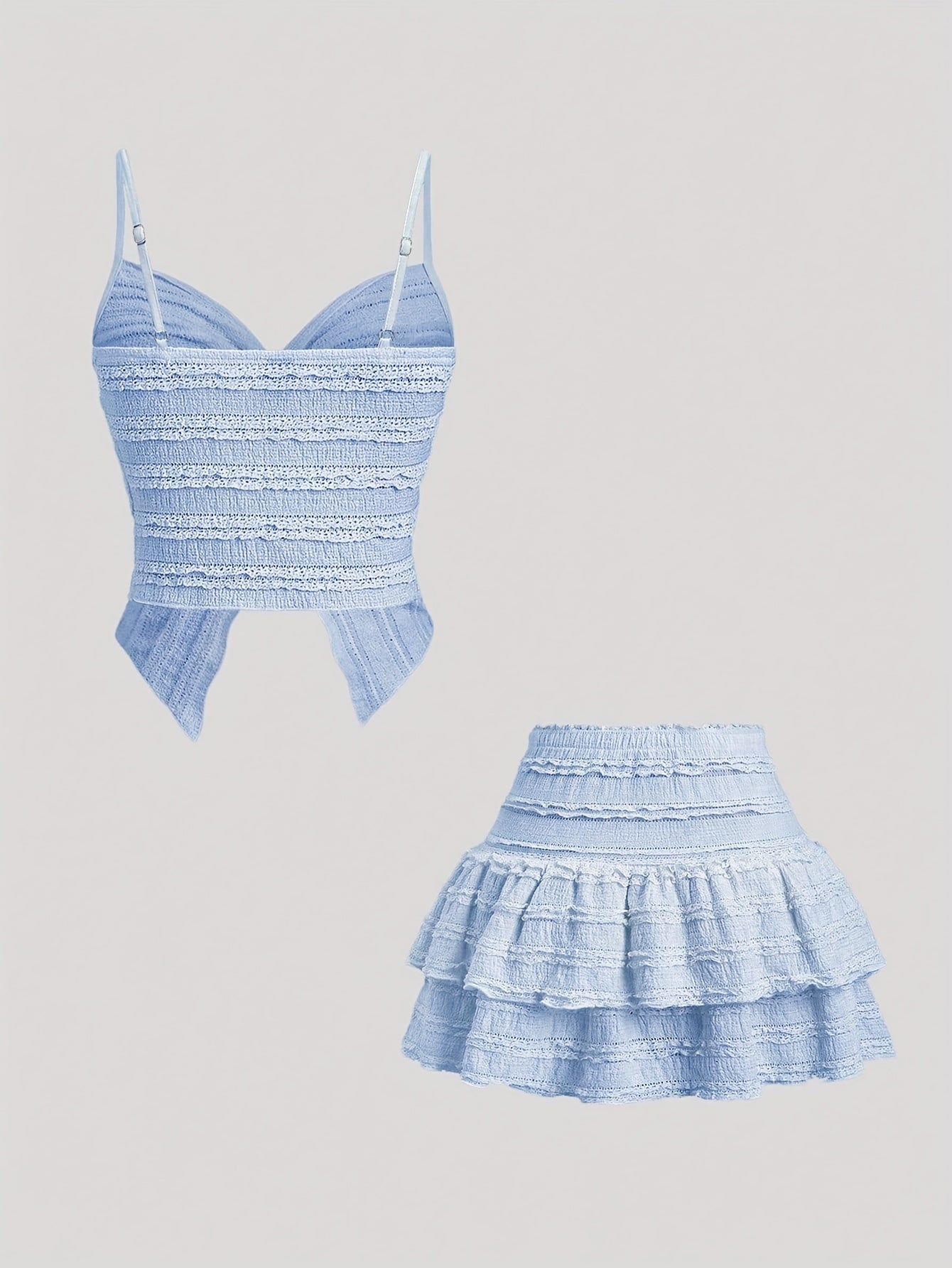 Juliette- Ensemble Jupe+haut XS au L