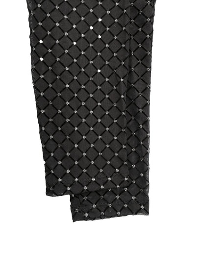 Legging Galaxy Pailleté – Taille haute, maille brillante