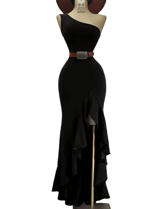 Asma- Robe latine asymétrique