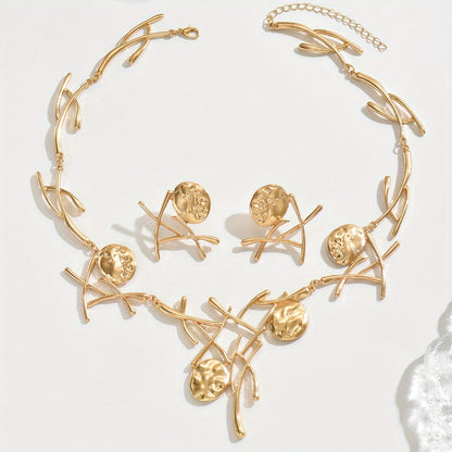 GeoChic – trio géométrique minimaliste rétro.