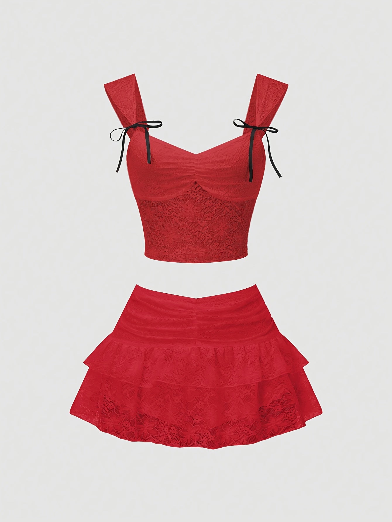 Chest - Ensemble et jupe mi dentelle