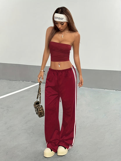 Strapie- Crop Top et pantalon