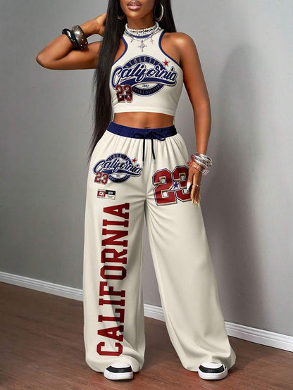 Numberia 2pcs Y2K - Pantalon + haut