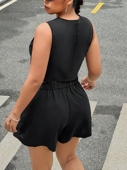 Florence - Short chic coupe structurée