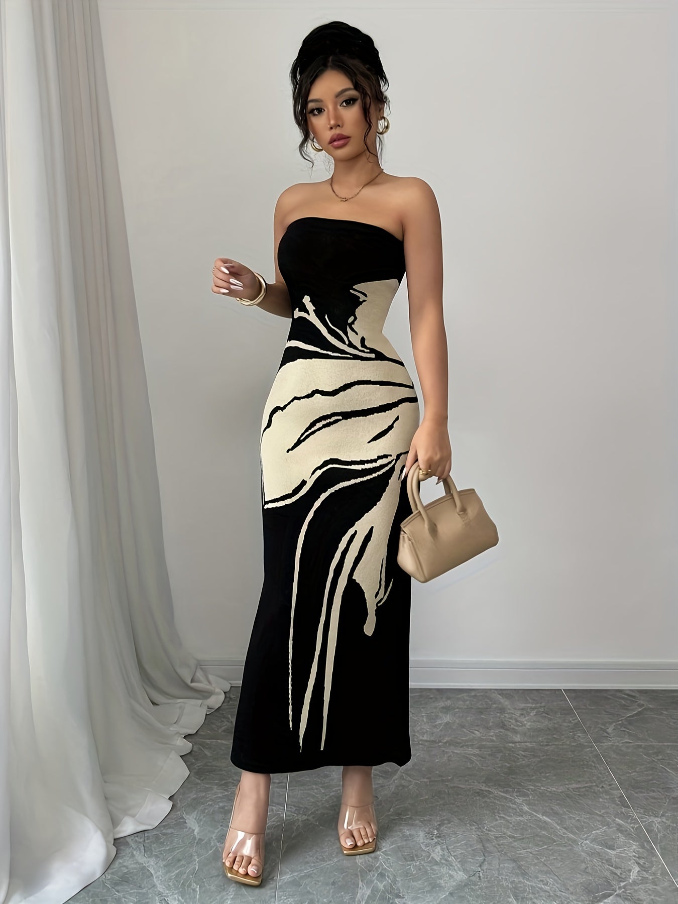 Loryvane - Robe féminine allure sophistiquée