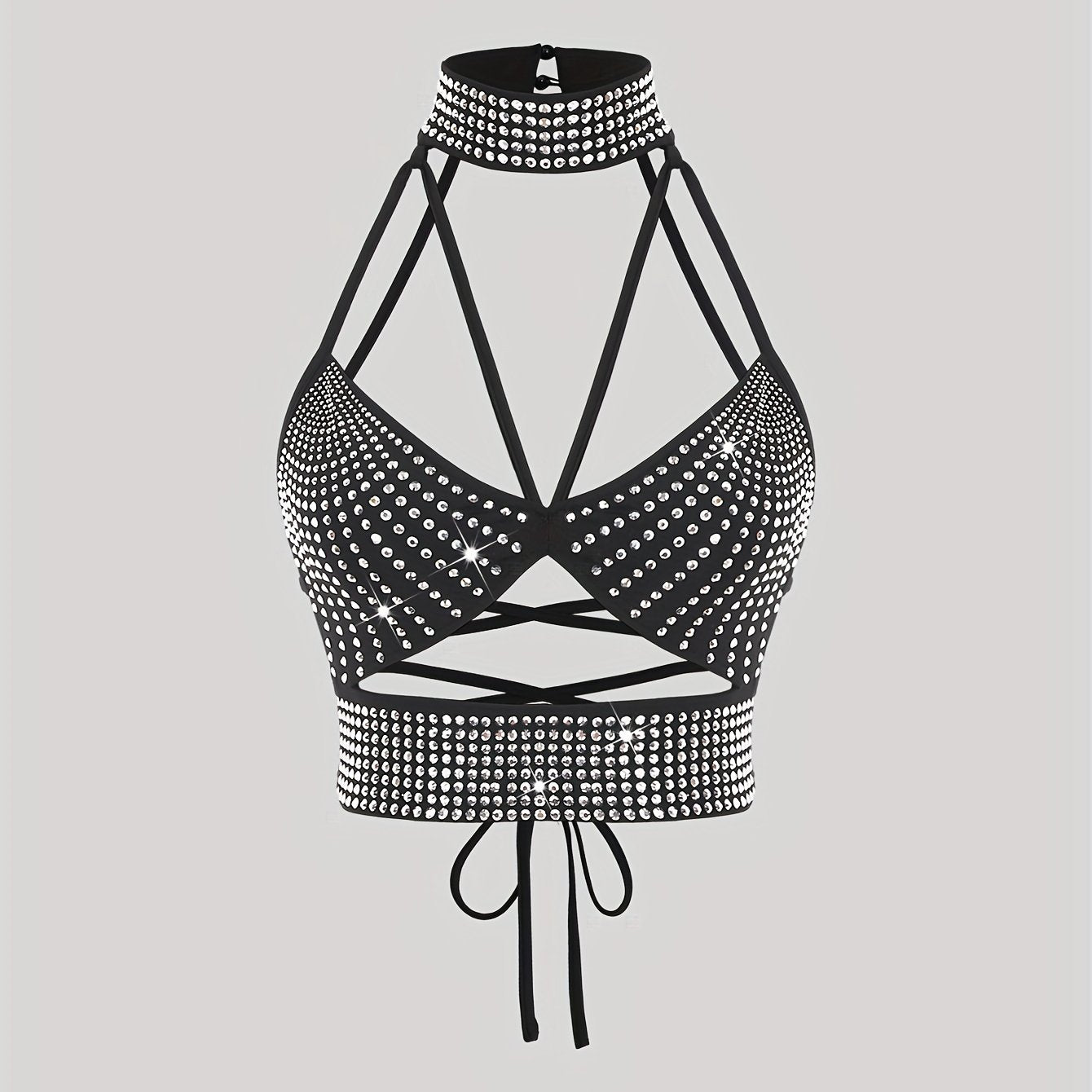 Sheeress - brassière hyper sexy perlé brillant