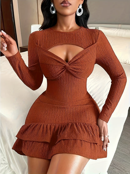 Evana - Robe chic silhouette raffinée