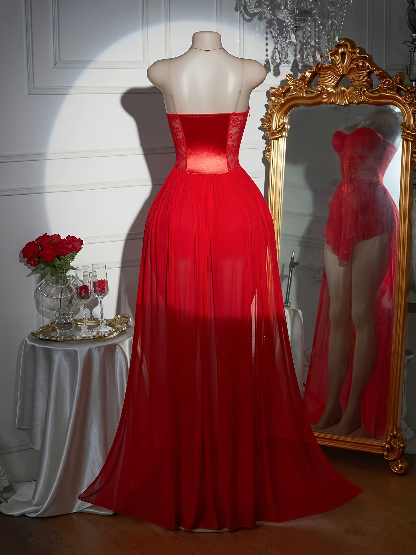 Valentine- Ensemble rouge sexy