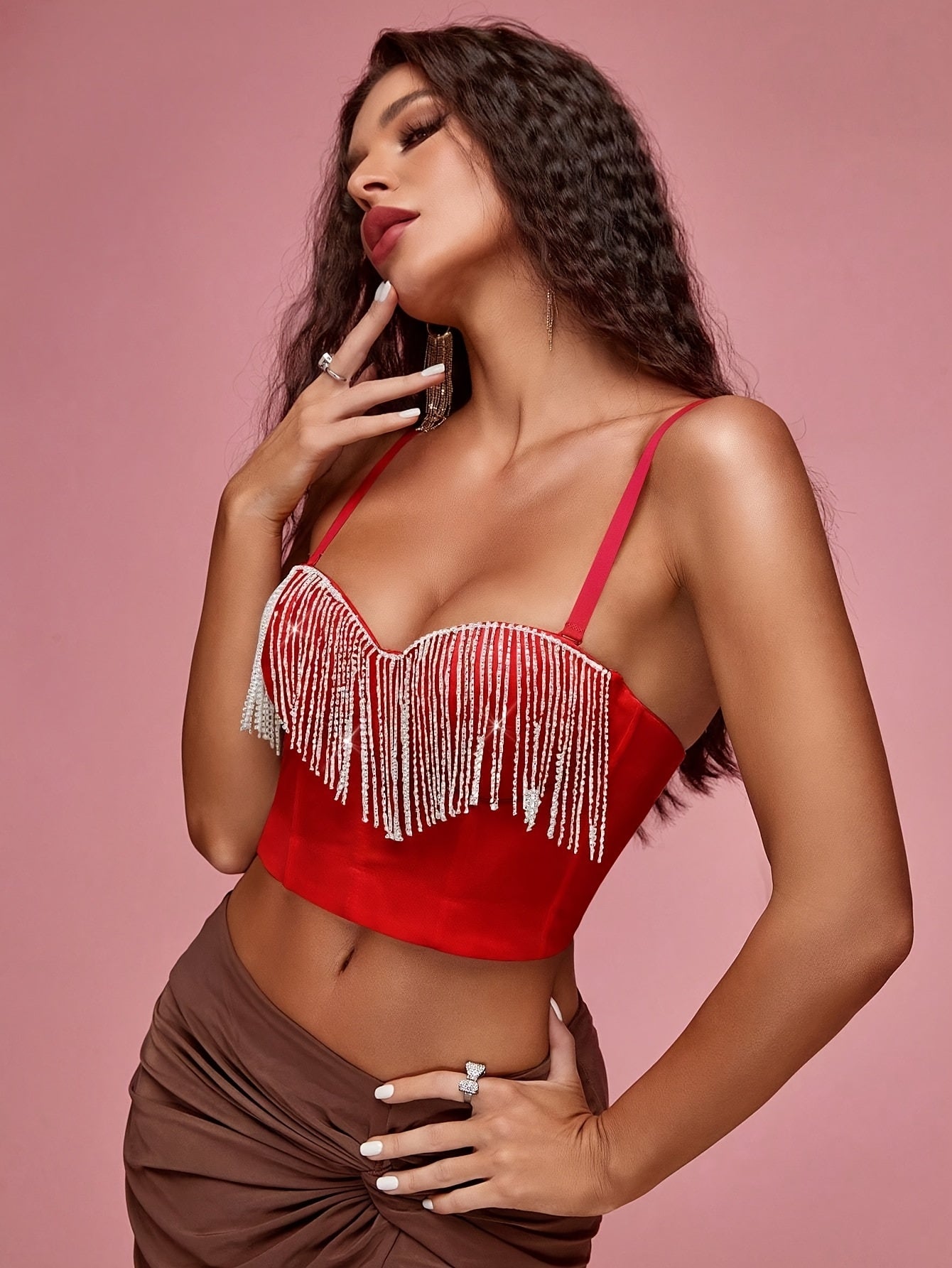 Chestia -  Brassière sexy frange