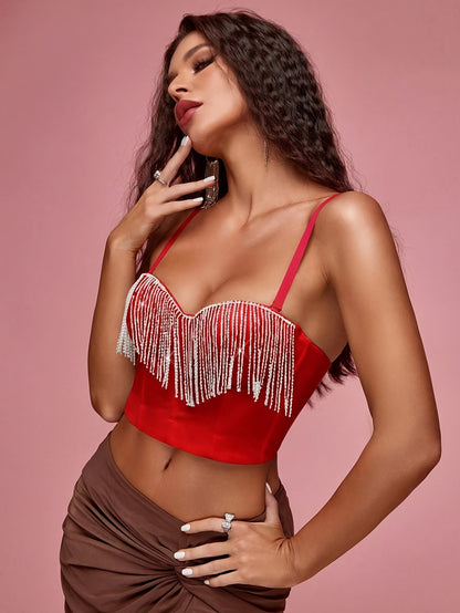 Chestia -  Brassière sexy frange