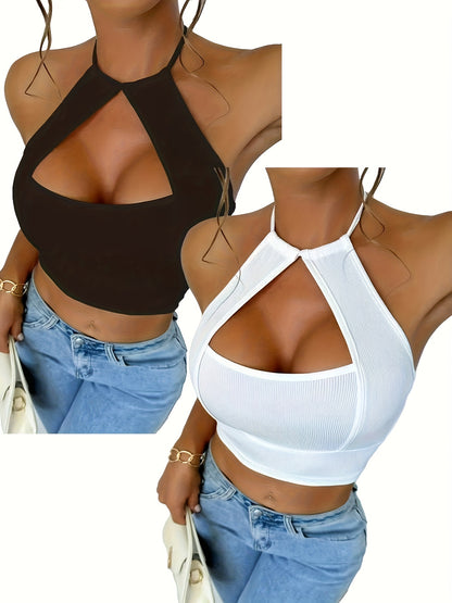 Amsa - 2pcs haut dos nu S au XL