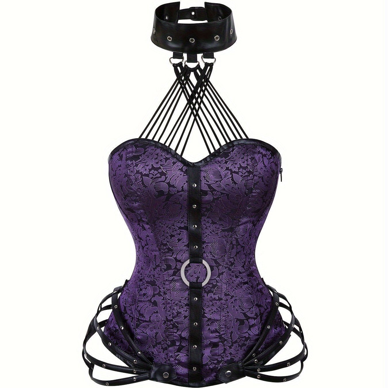 Corsika Lux -  Corset sexy ras de cou style Gothique