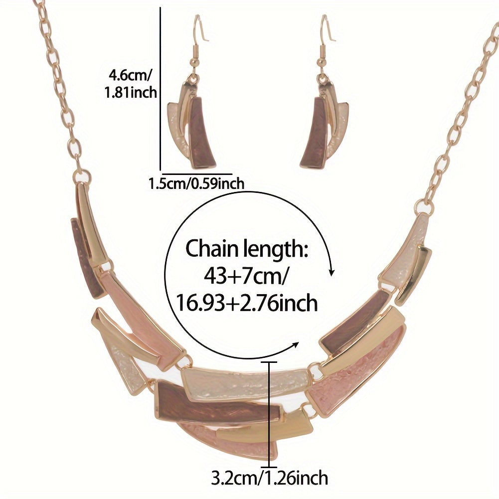 Lien Vintage- Un set géométrique boho chic