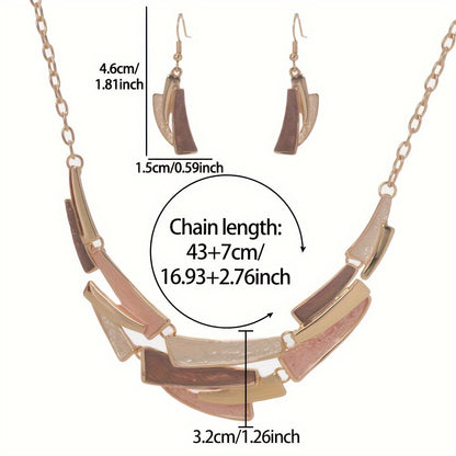 Lien Vintage- Un set géométrique boho chic