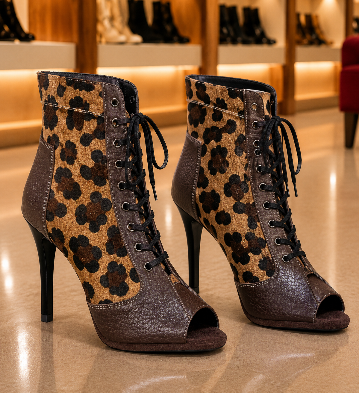 Wild- Bottine heels Talon Elegants personnalisable