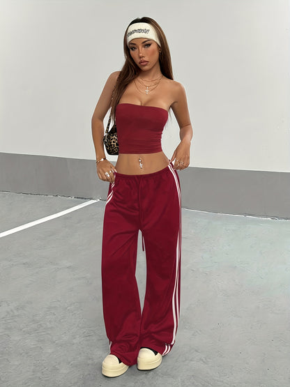 Strapie- Crop Top et pantalon