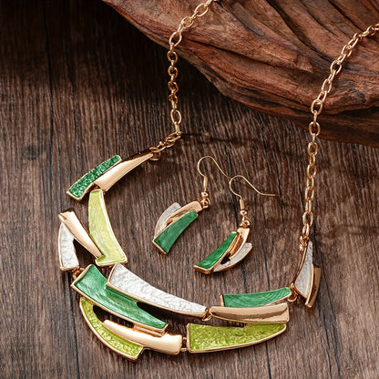 Lien Vintage- Un set géométrique boho chic